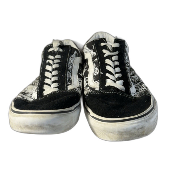 VANS Old Skool Forgotten Bones Size 11 suede and canvas - Picture 7 of 11